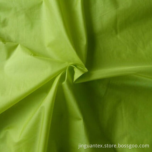 390t 100% bright nylon taffeta fabric,used for downjacket garment